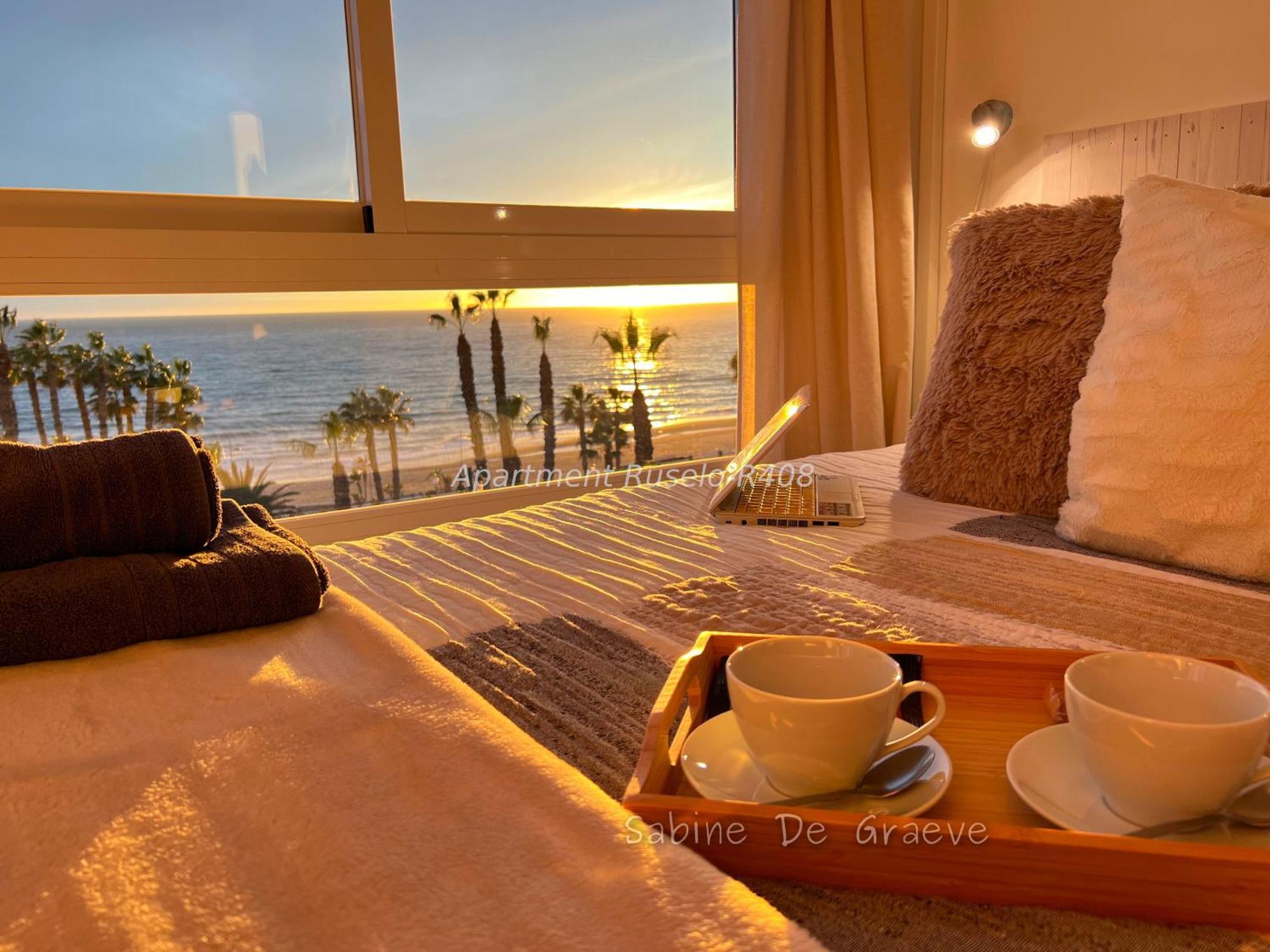 Love Nest By The Sea Wake Up With Ocean Views In Every Room Ruselo R408 Torrox Værelse billede